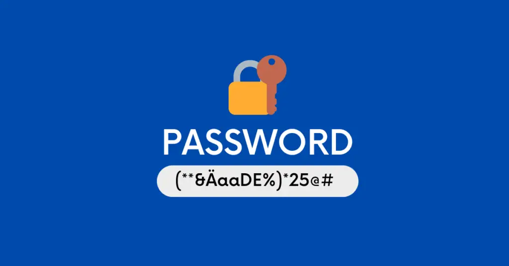 password best practices